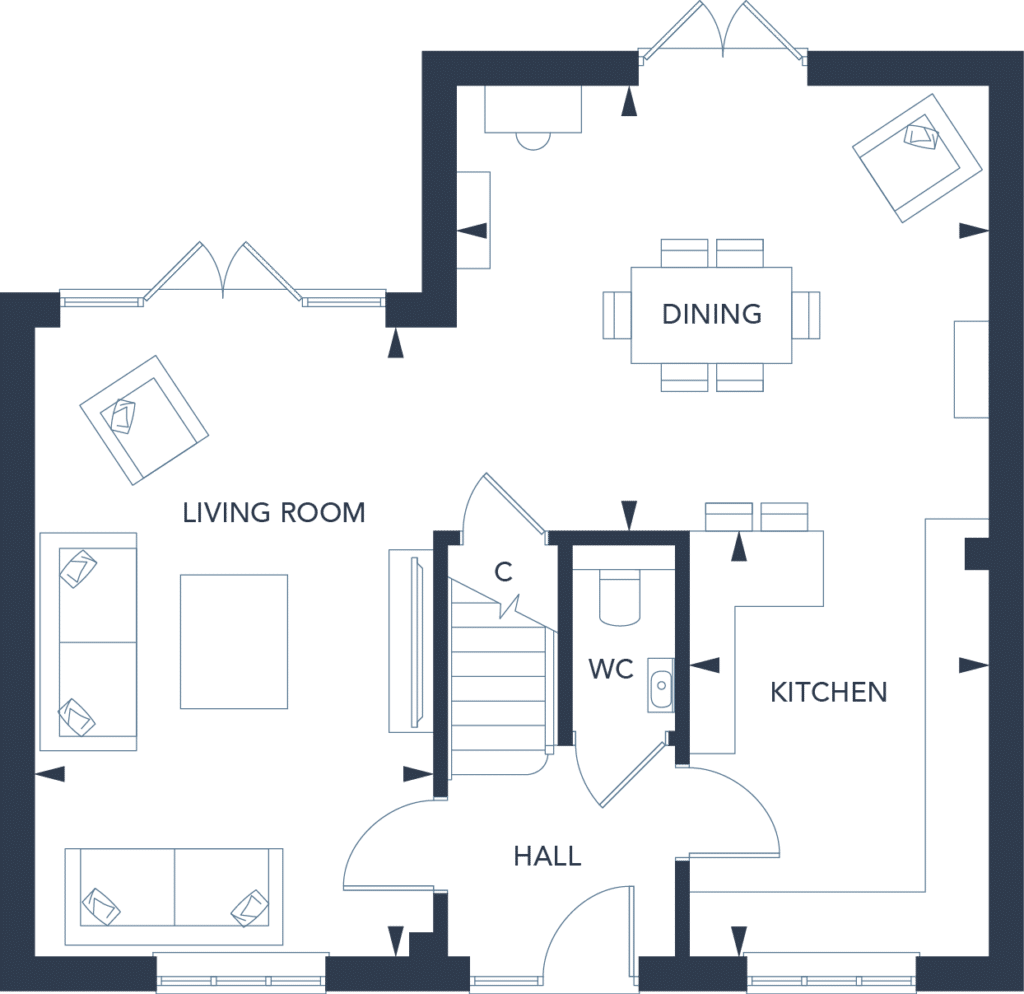 Brecon Floor Plan Extracted-ground floor