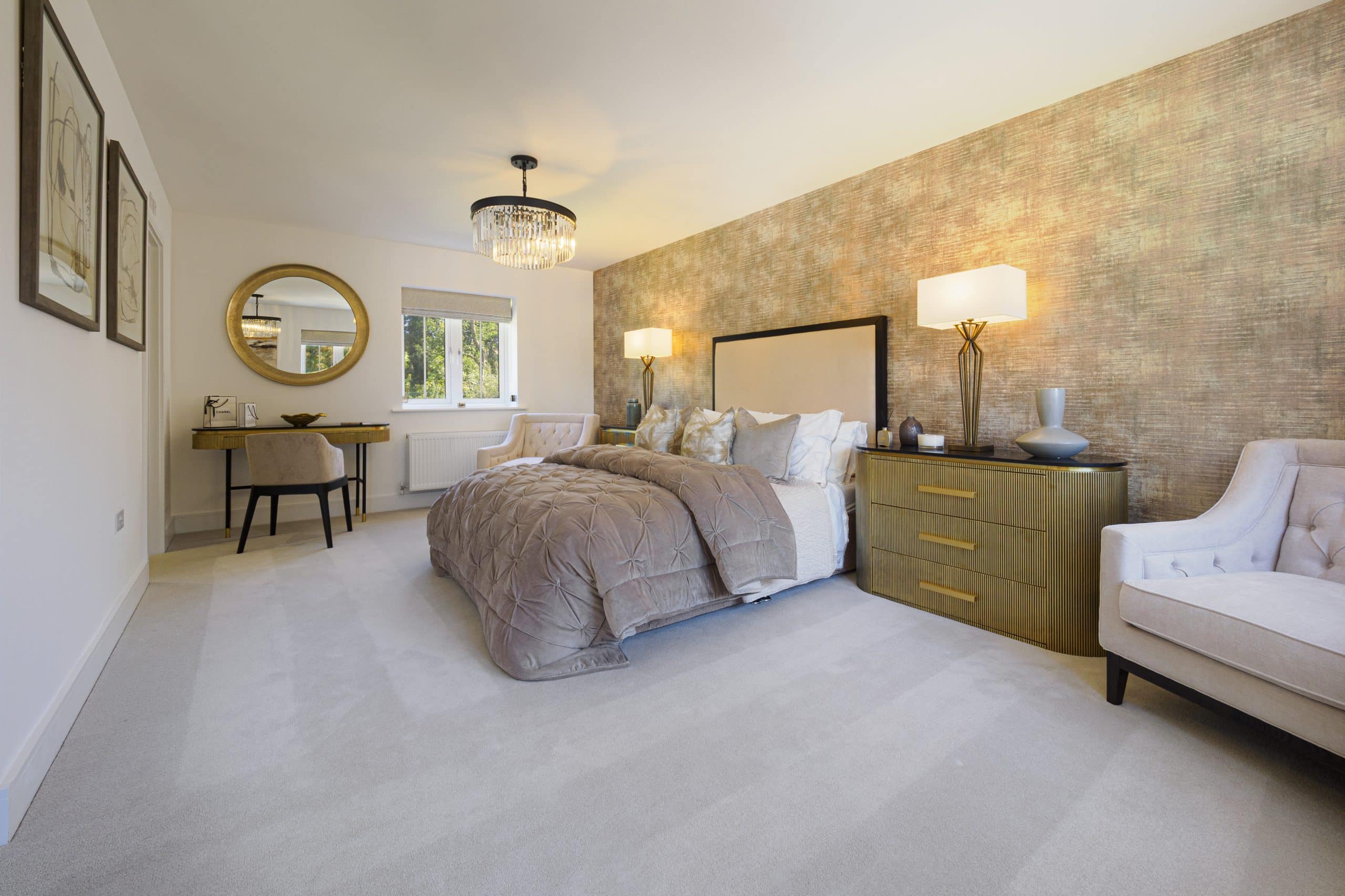 Master Bedroom of Broadstone House in East brook Park.