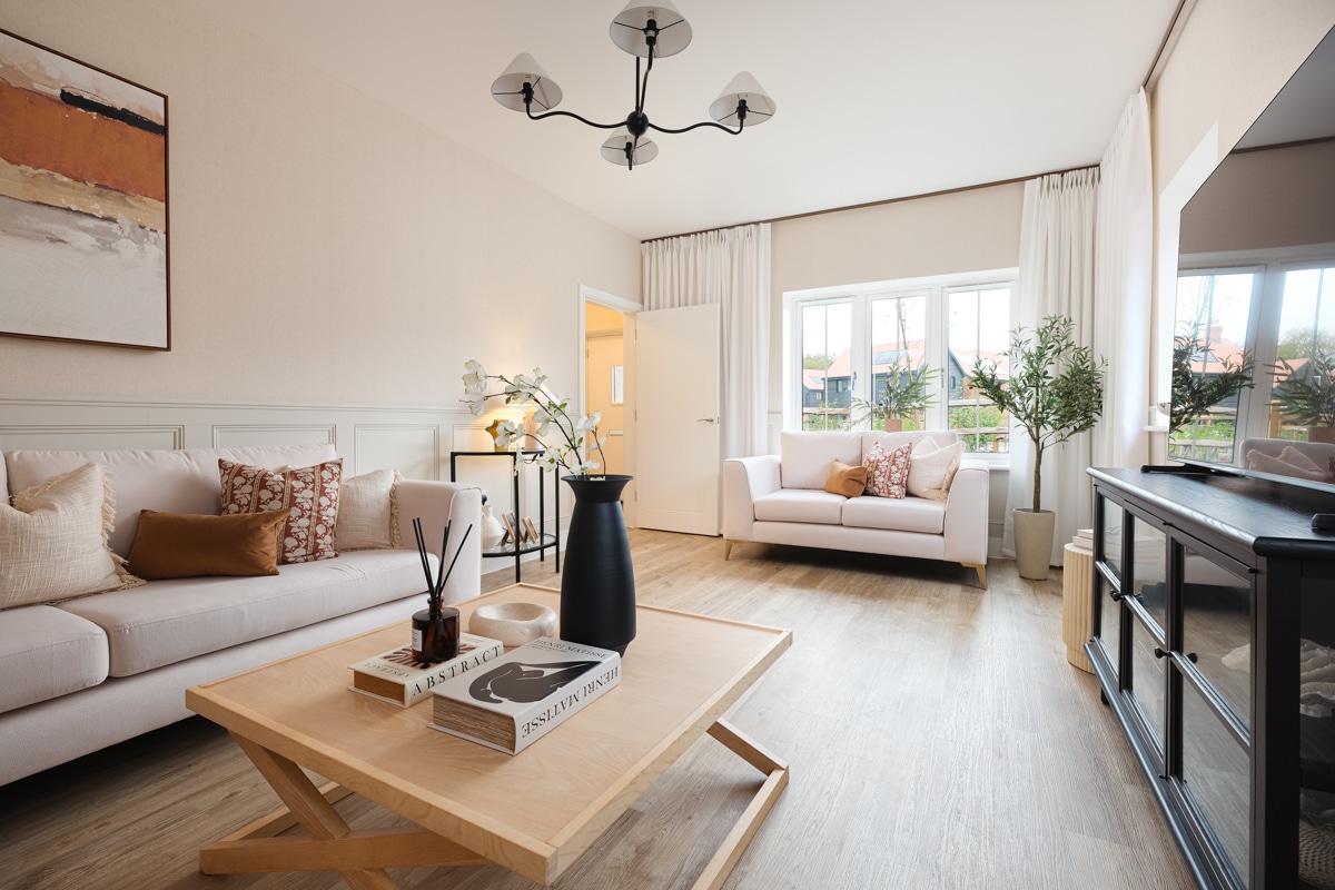 The Thurnham Living room at Poppy Fields.