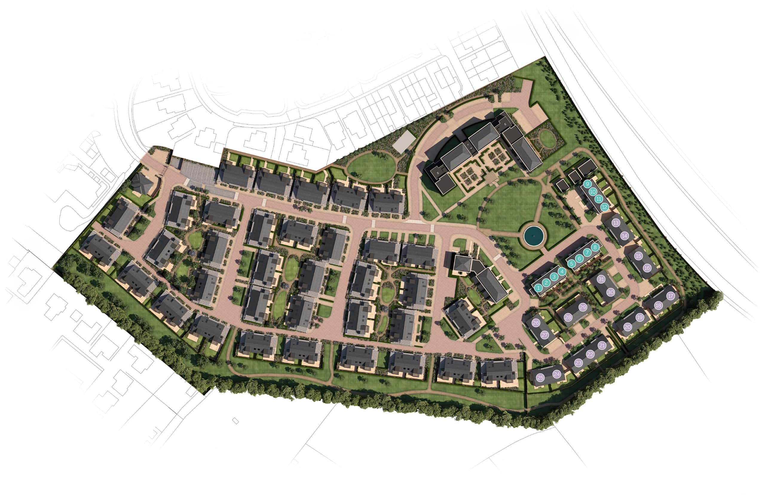 The Grove Siteplan