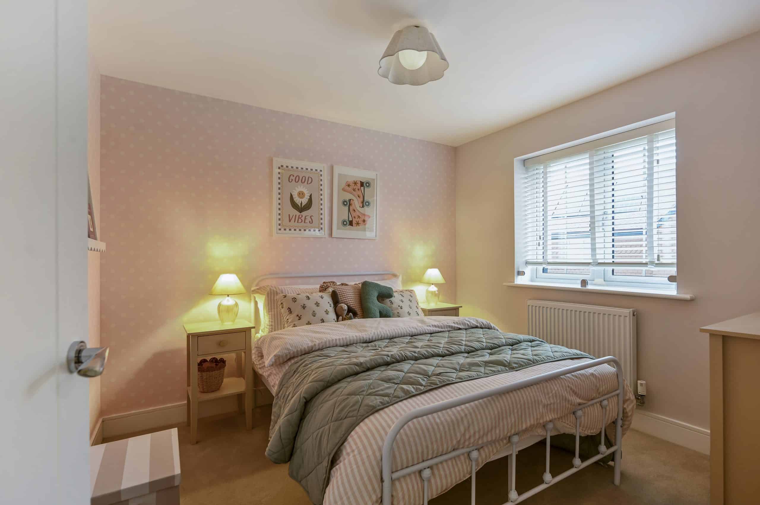 Bedroom 4 in the Ryarsh at Poppy Fields.