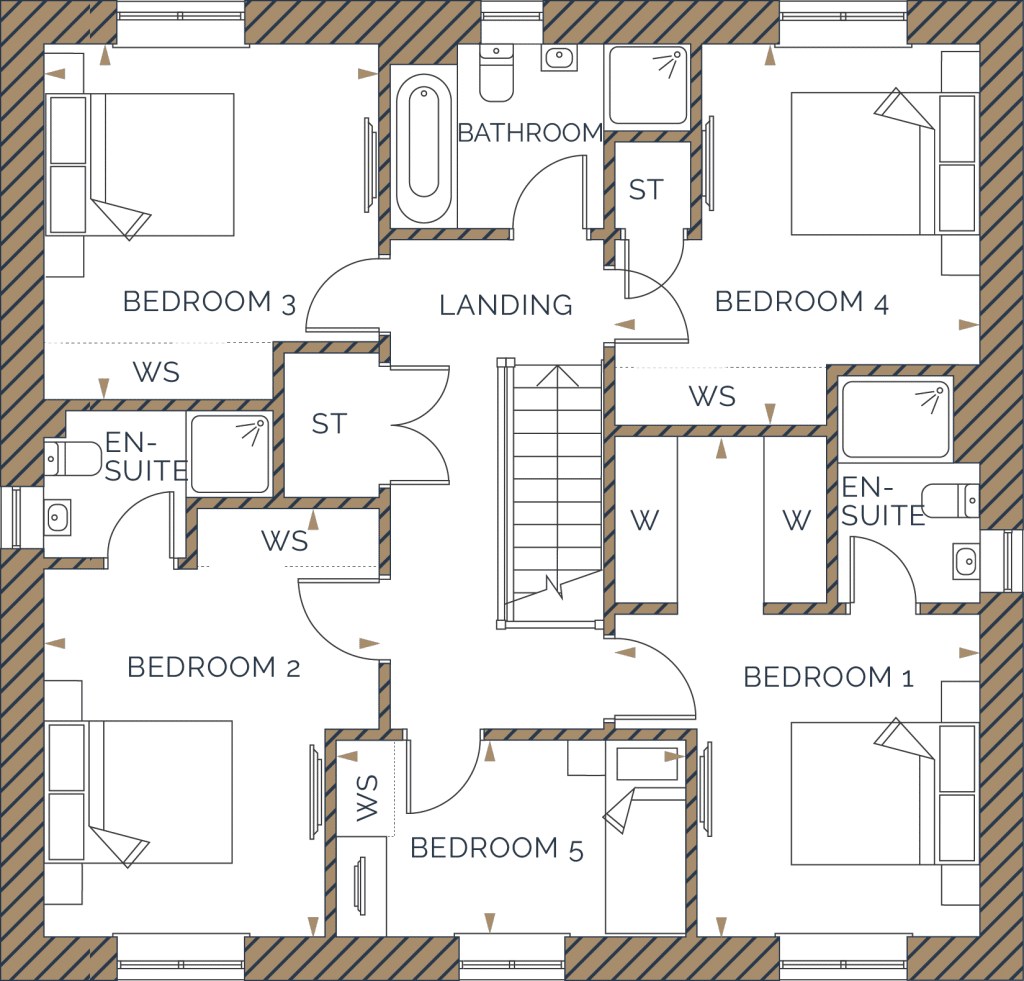 Ashdown House First Floor