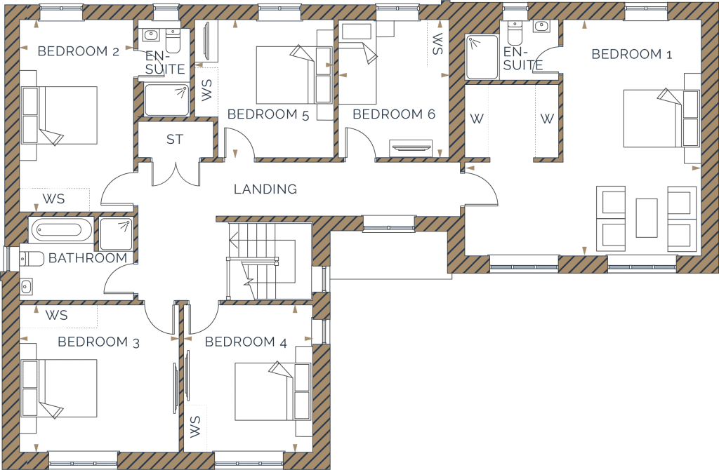 Broadstone House Plot 1 Floor Plan First Floor