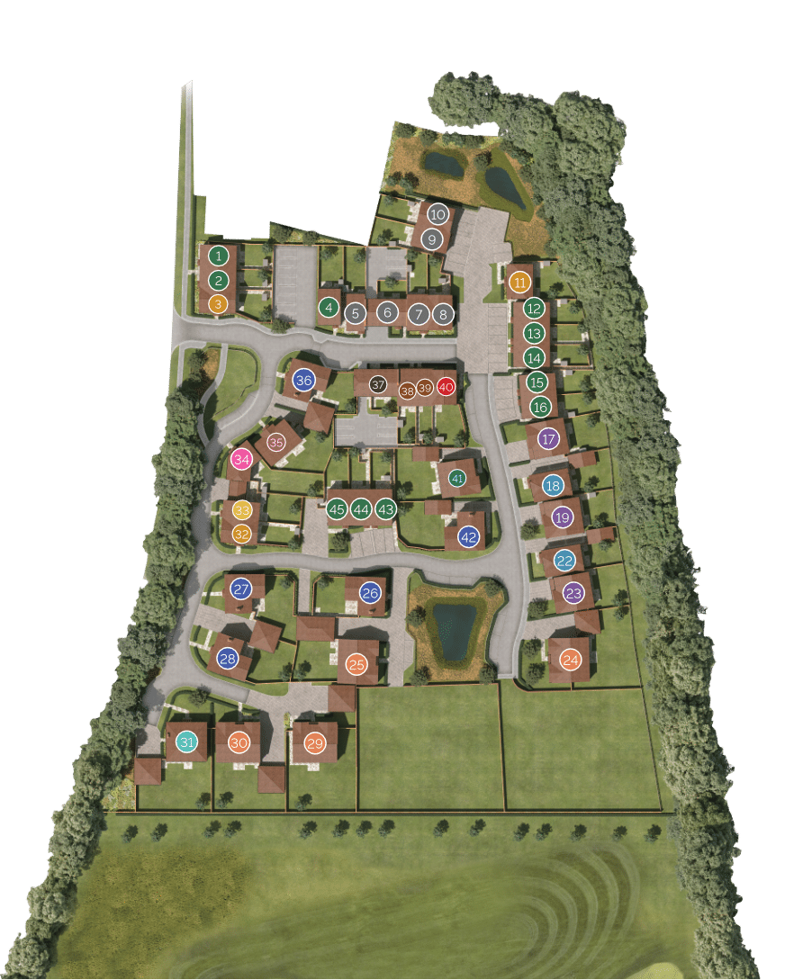 The Fairways Siteplan