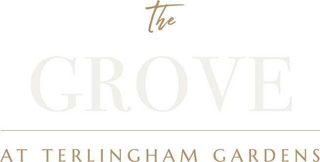 The Grove Logo CREAM & GOLD