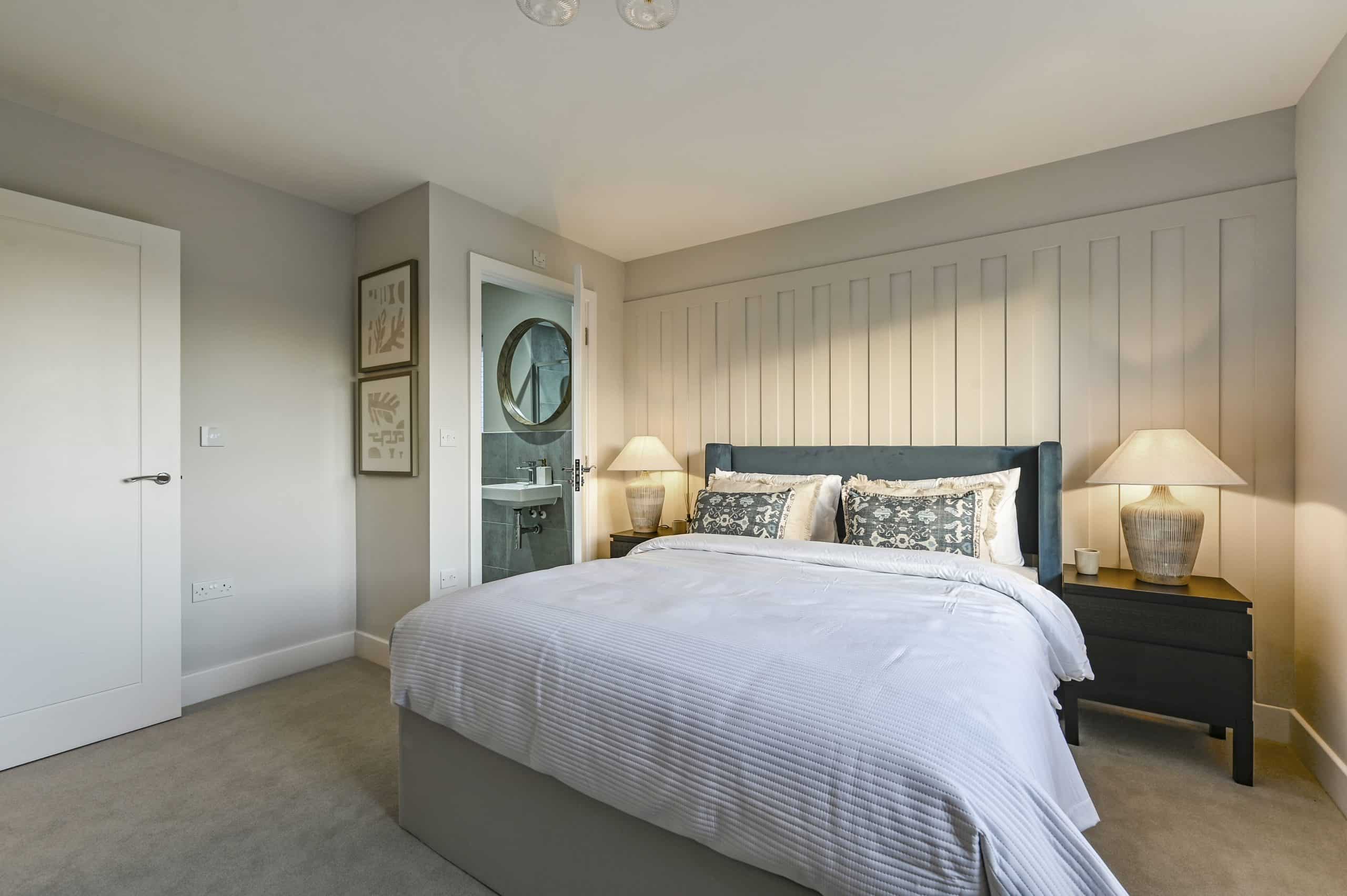 Bedroom 2 in The Brasted at The Fairways.